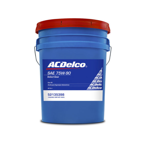 ACEITE ACDELCO 80W90 GL-5 BALDE 5 Glns